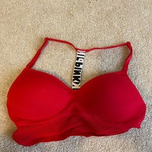 Padded PINK sport bra